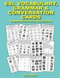 bokomslag ESL Vocabulary, Grammar & Conversation Cards