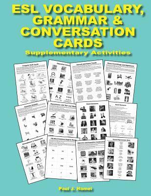 bokomslag ESL Vocabulary, Grammar & Conversation Cards