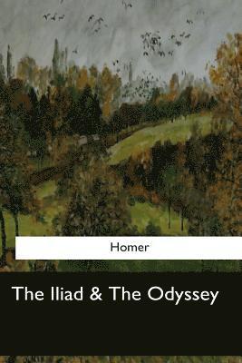Homer - The Iliad & The Odyssey, Häftad