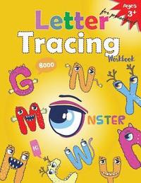 bokomslag Letter Tracing Workbook (Monster): Kindergarten Tracing Workbook