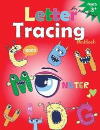 bokomslag Letter Tracing Workbook (Monster): Kindergarten Tracing Workbook