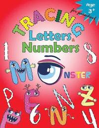 bokomslag Tracing Letters and Numbers for Preschool(Monster): Kindergarten Tracing Workbook