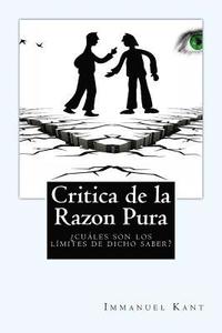 bokomslag Critica de la Razon Pura (Spanish) Edition
