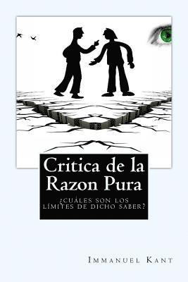 Critica de la Razon Pura (Spanish) Edition 1