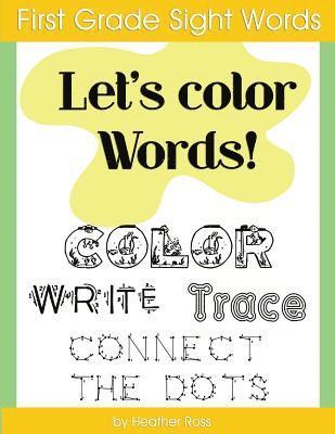 Heather Ross, Diary Journal Book - First Grade Sight Words, Häftad