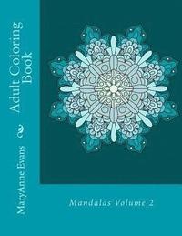 bokomslag Adult Coloring Book: Mandalas Volume 2