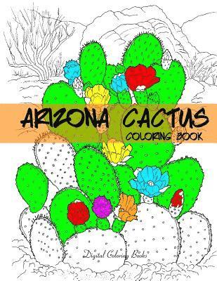 Arizona Cactus Coloring Book 1