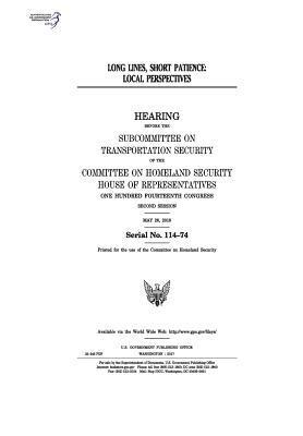 United States House of Representatives, Committee on Homeland Security - Long lines, Häftad