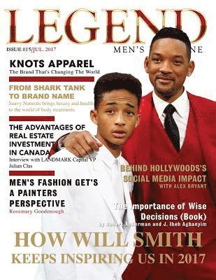 Legend Men's Magazine: Will Smith Inspires in 2017 1