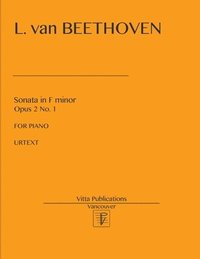 bokomslag Sonata in F minor, op. 2 no. 1: Urtext