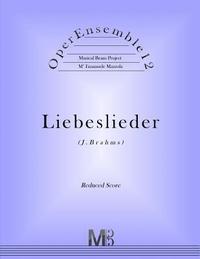 bokomslag OperEnsemble12, Liebeslieder (J.Brahms): Reduced Score