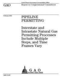 bokomslag Pipeline permitting: interstate and intrastate natural gas permitting processes include multiple steps, and time frames vary: report to con