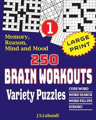 250 Brain Workouts Variety Puzzles 1