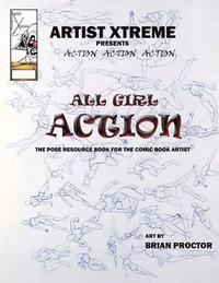 bokomslag All Girl Action Pose Reference Book