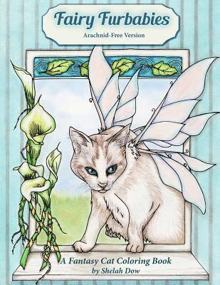 Fairy Furbabies - Arachnid-Free Version: A Fantasy Cat Coloring Book 1