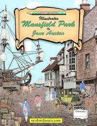 bokomslag U Color Classics Illustrates Mansfield Park by Jane Austen