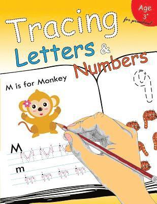 Tracing Letters & Numbers for preschool: Kindergarten Tracing Workbook 1