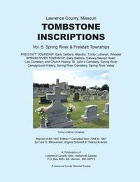 bokomslag Lawrence County Missouri Tombstones Vol. 6