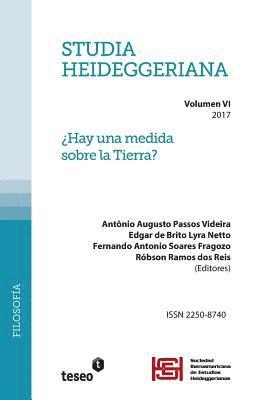 bokomslag Studia Heideggeriana Vol. VI: ¿Hay una medida sobre la Tierra?