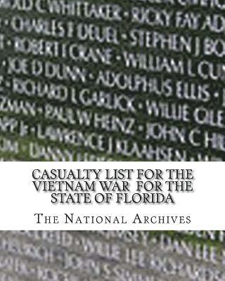 bokomslag Casualty List for the Vietnam War for the State of Florida