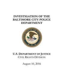 bokomslag Investigation of the Baltimore City Police Department