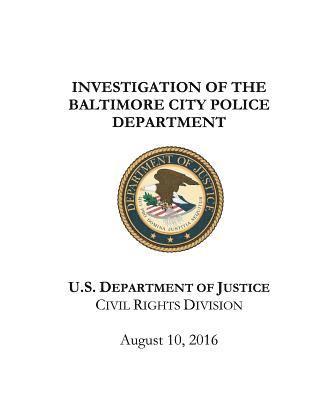 bokomslag Investigation of the Baltimore City Police Department