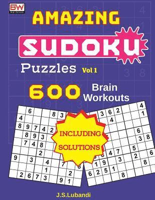 AMAZING SUDOKU Puzzles Vol 1 (600 Brain workouts) 1