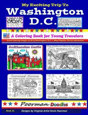 My Exciting Trip to Washington, D.C.: A Coloring Book for Young Travelers 1