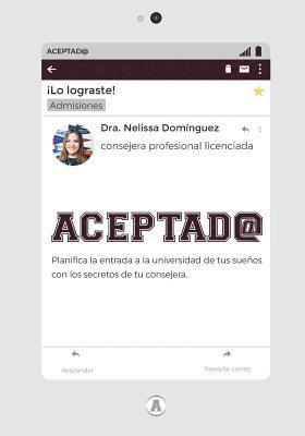 bokomslag Aceptad@: Planifica la entrada a la universidad de tus sueños con los secretos de tu consejera