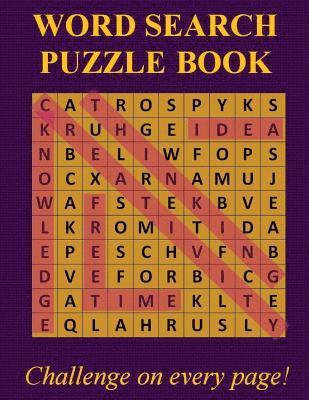 bokomslag Word Search Puzzle Book: Challenge on every page!