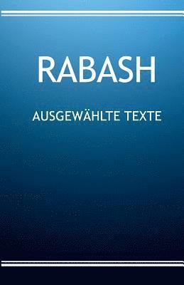 RABASH - Ausgewählte Texte