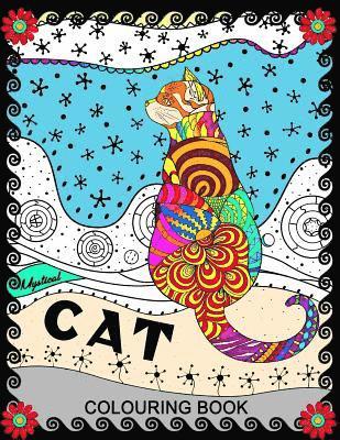 Tiny Cactus Publishing - Mystical Cat Colouring book: Coloring Pages for Adults Great Cat and Kitten Design, Häftad