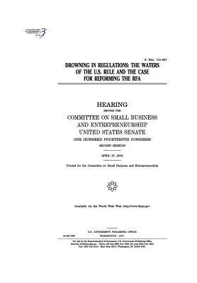 bokomslag Drowning in regulations: the Waters of the U.S. rule and the case for reforming the RFA: hearing before the Committee on Small Business and Ent