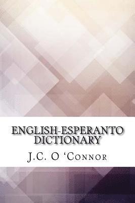 bokomslag English-Esperanto Dictionary