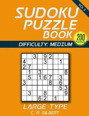 Sudoku Puzzle Book - Medium (Volume 3) 1