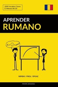 bokomslag Aprender Rumano - Rápido / Fácil / Eficaz