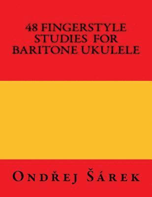 bokomslag 48 Fingerstyle Studies for Baritone Ukulele