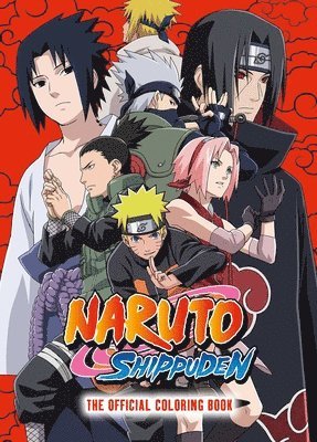 bokomslag Naruto Shippuden: The Official Coloring Book