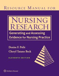 bokomslag Resource Manual for Nursing Research: Generating and Assessing Evidence for Nursing Practice