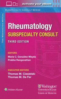 bokomslag Washington Manual Rheumatology Subspecialty Consult