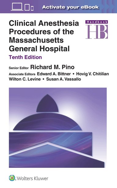 Richard M. Pino - Clinical Anesthesia Procedures of the Massachusetts General Hospital, Häftad