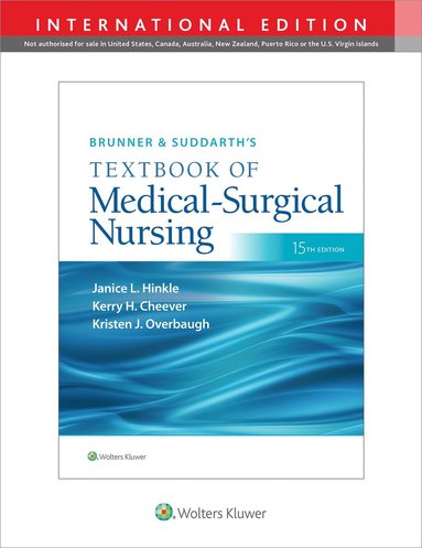 bokomslag Brunner & Suddarth's Textbook of Medical-Surgical Nursing