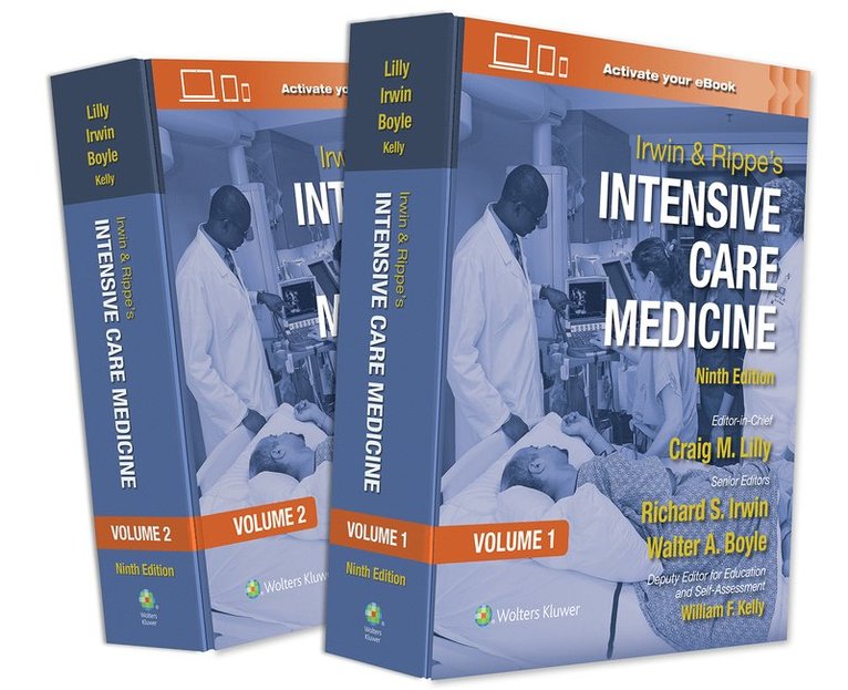Richard S. Irwin, Craig M. Lilly, Walter A. Boyle, MD Lilly, Craig M. - Irwin and Rippe's Intensive Care Medicine: Print + eBook with Multimedia, Inbunden