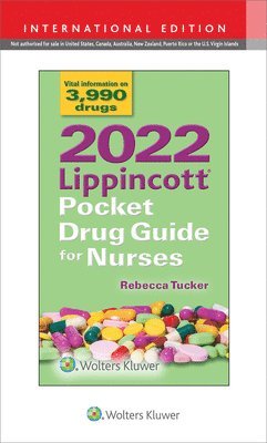 bokomslag 2022 Lippincott Pocket Drug Guide for Nurses