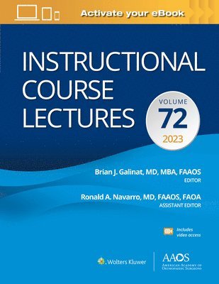 Instructional Course Lectures: Volume 72 1