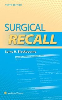 bokomslag Blackbourne, L: Surgical Recall