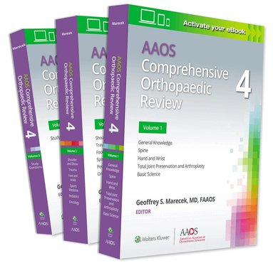 Geoffrey Marecek - AAOS Comprehensive Orthopaedic Review 4: Print + Ebook, Häftad