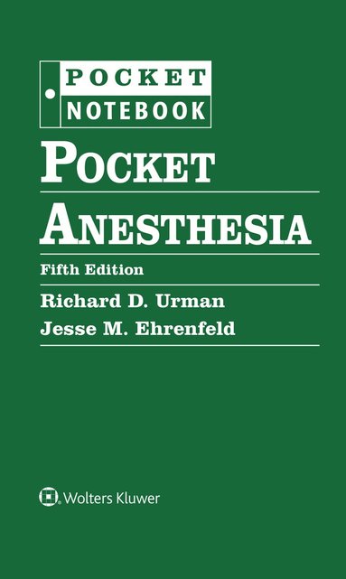 RICHARD D. URMAN, JESSE M. EHRENFELD - Pocket Anesthesia, Häftad