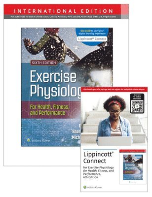 bokomslag Exercise Physiology for Health Fitness and Performance 6e Lippincott Connect International Edition Print Book and Digital Access Card Package