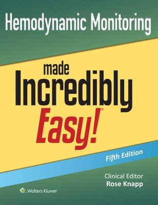 Hemodynamic Monitoring Made Incredibly Easy! 1